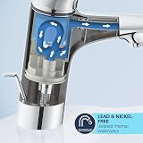 GROHE QuickFix Start Wash Basin Mixer Tap Chrome 28 mm Ceramic Cartridge 0.4 bar view 8