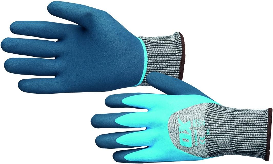 OX Gloves Latex Foam Safety Work Gloves Large Cut Resistant Gloves