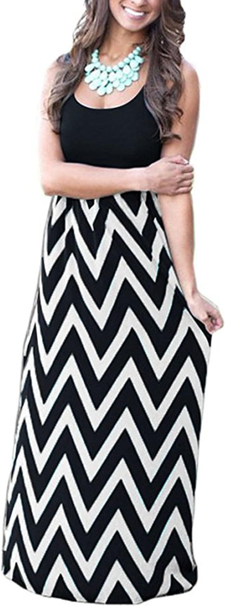Tkiames Women's Women Boho Bathing Suits Cover Up Ethnic Print Kaftan Summer Casua Beach Maxi Dress