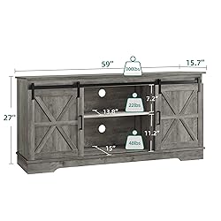 YITAHOME Farmhouse TV Stand for 65/60/55