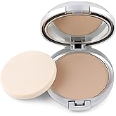 Ageless Derma Natural Mineral Makeup Foundation- A Healthy Full Coverage Vegan Pressed Powder. Made in USA (Bare Beige)
