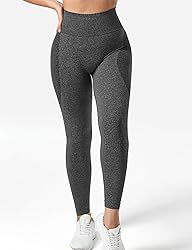 YEOREO Women Seamless Workout Leggings Gym High
