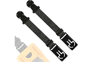 NQEUEPN 2pcs Magnetic Strap Kit, Hanging Loop Strap Magnet Hanger Kit Hanging Accessories for Fluke Digital Multimeter (Black