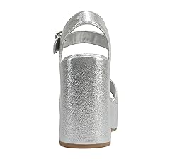 Soda Launch ~ Women Open Toe Ankle Strap Platform