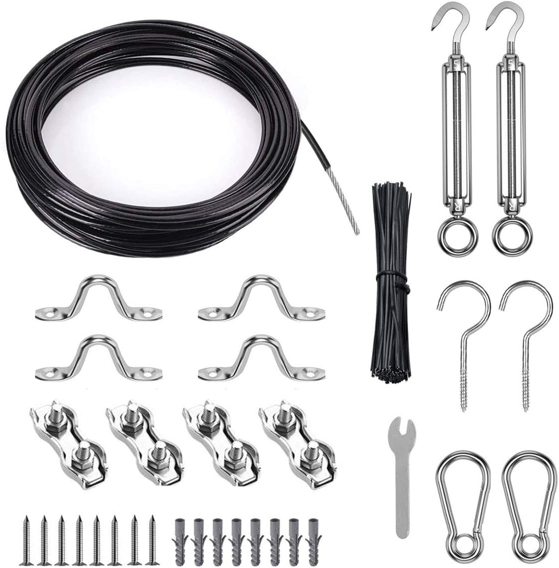 TooTaci Outdoor String Light Hanging Kit