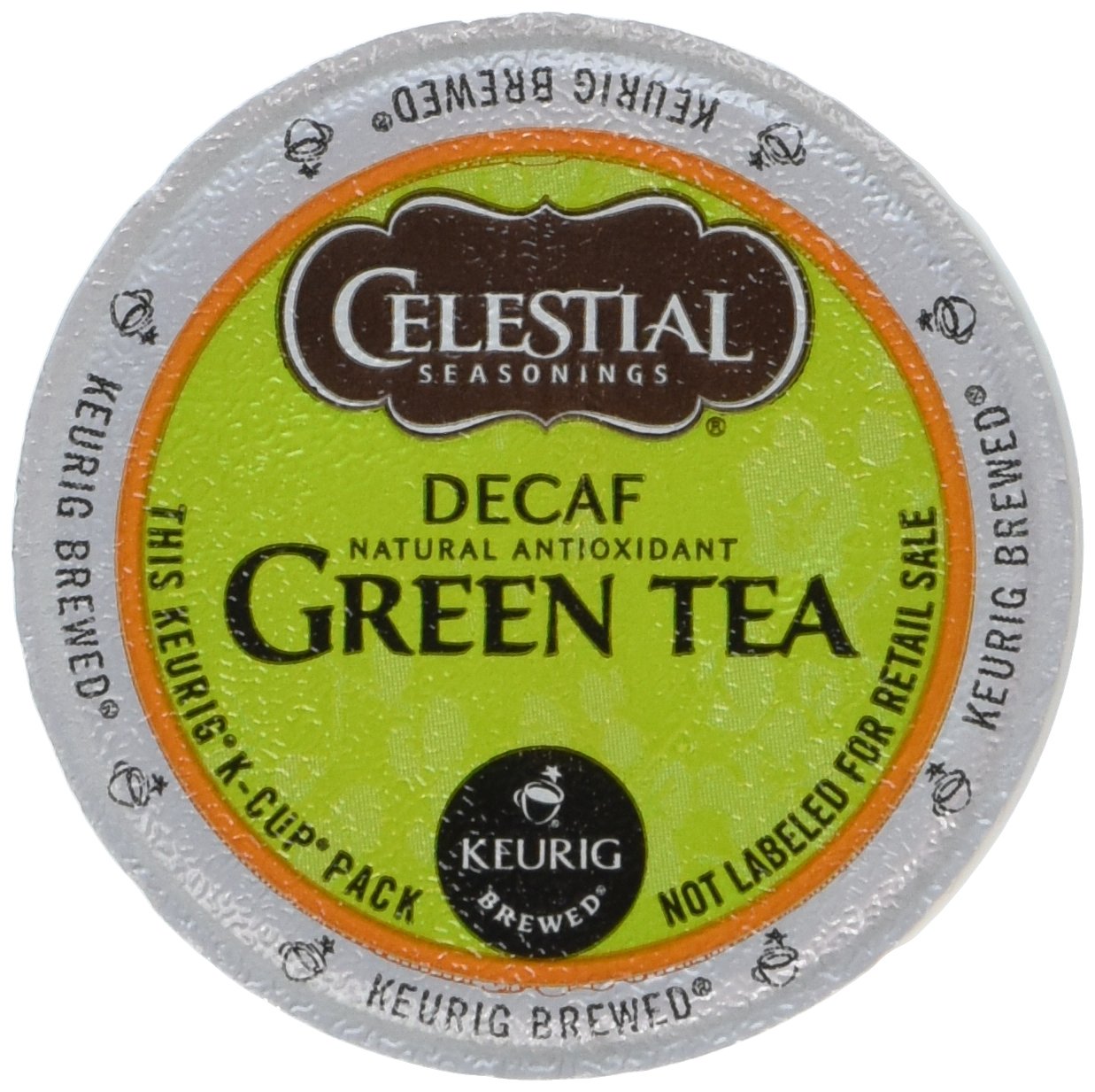 Celestial Seasonings Decaf Green Tea, KCup Portion Pack for Keurig K