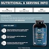 Kinetica Creapure Creatine Monohydrate Chewable Tablets Lemon 3g/Serve - 540g view 7