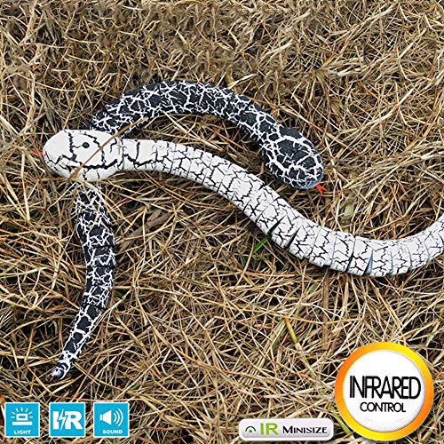Studyset RC Toy Rechargeable Remote Control Snake Realistic Simulation Toys for Children Green