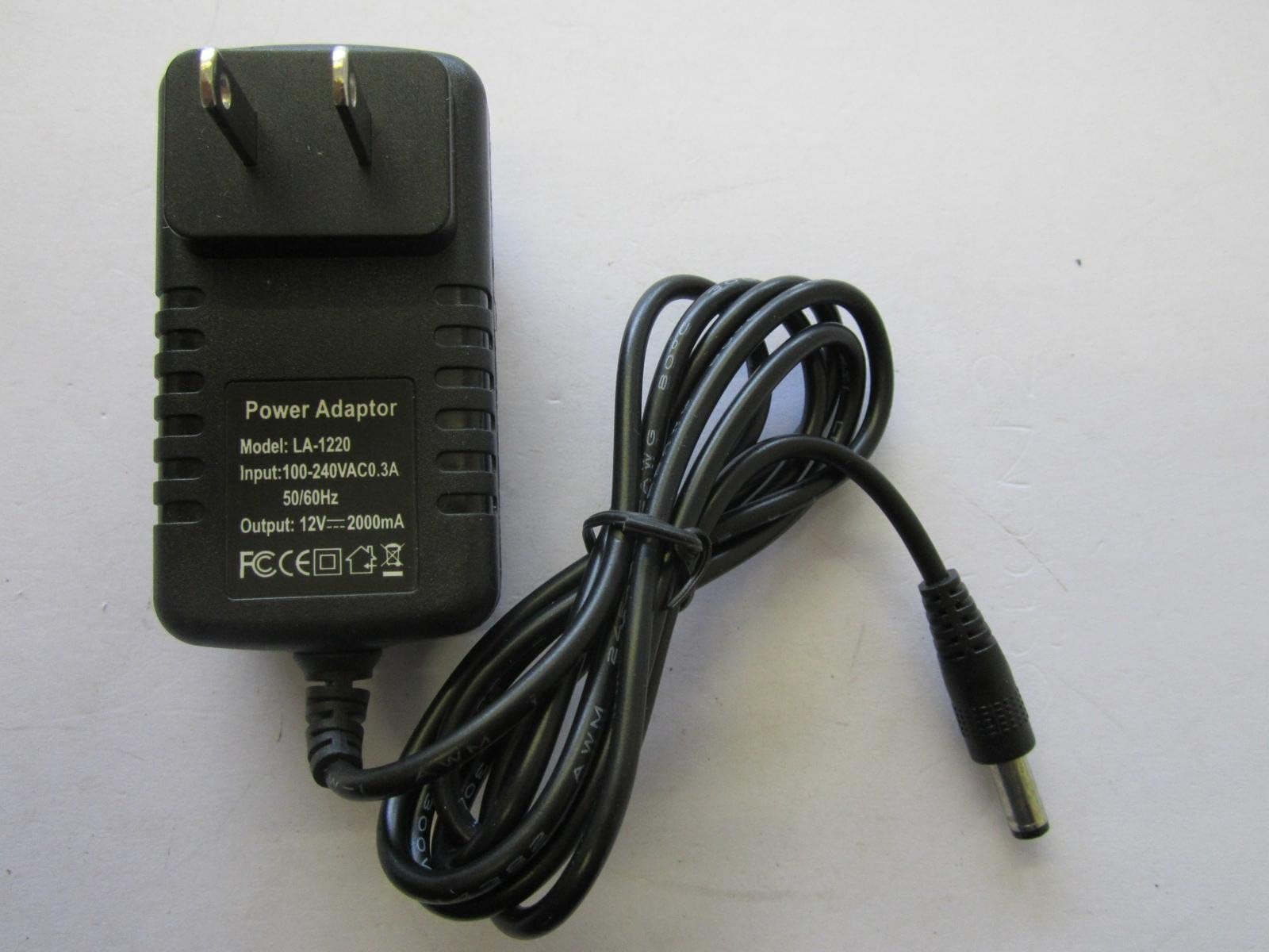 12V Mains AC-DC Adaptor Power Supply Charger for Pyramat S2000 Gaming Chair