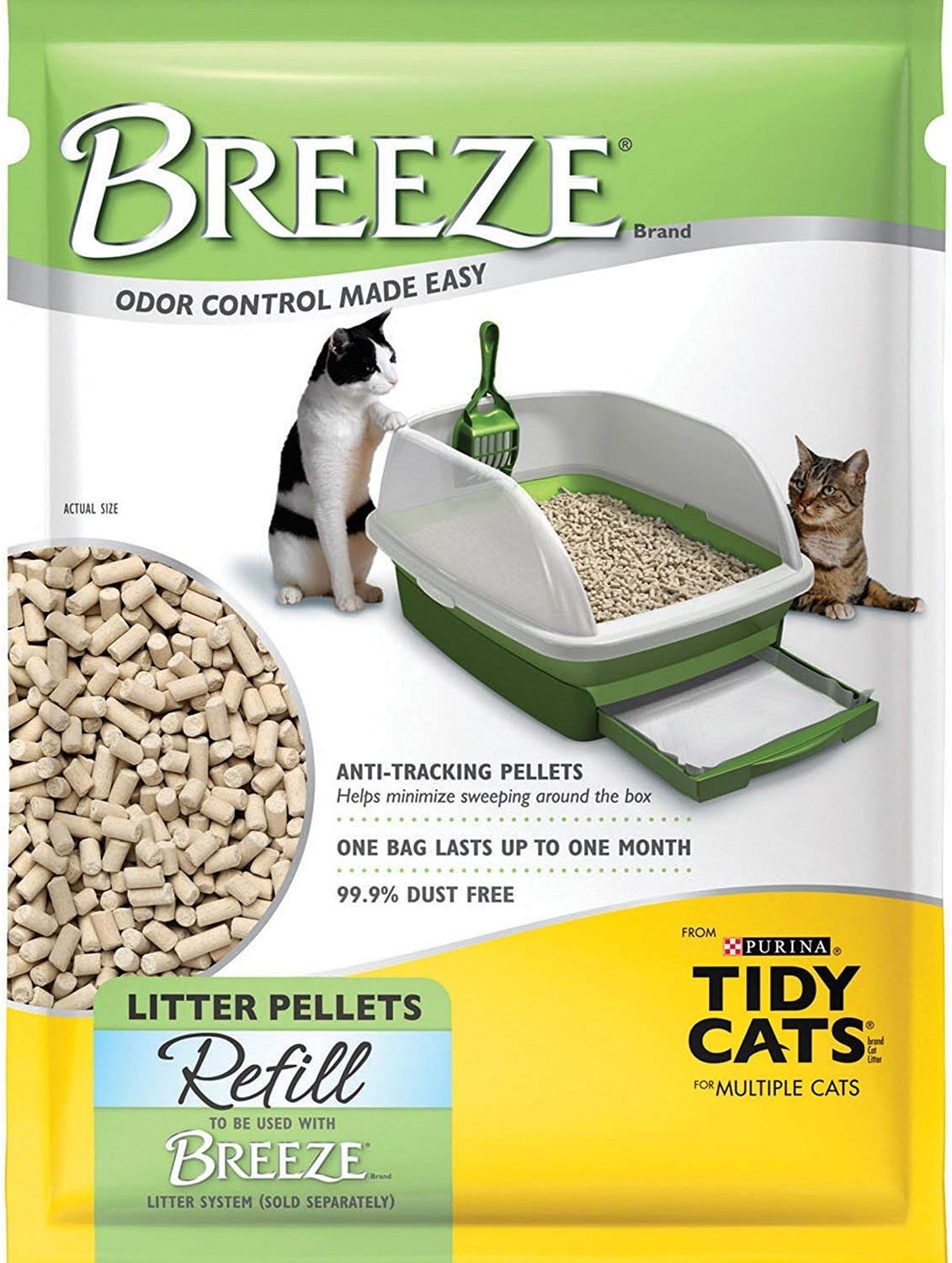 breeze litter box pellets