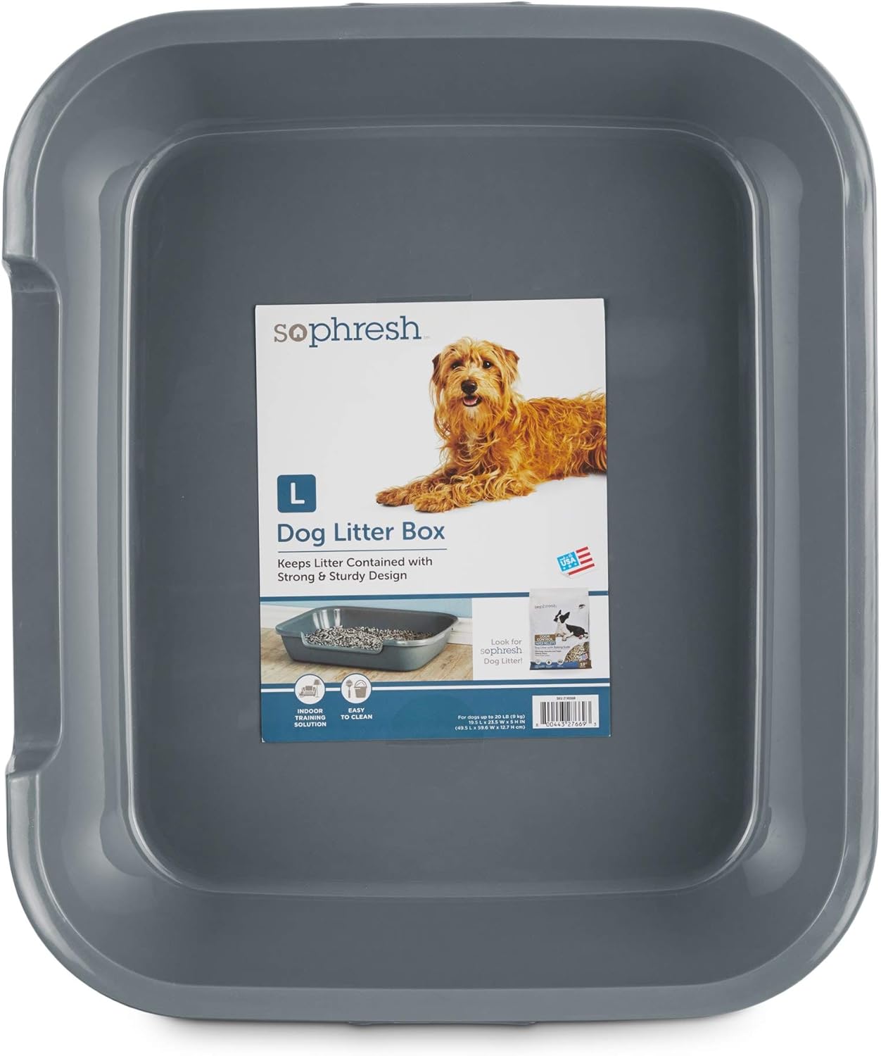 Pet Supplies So Phresh Dog Litter Box Feline Pine Cat Litter So