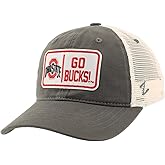 ZHATS NCAA Unisex-Adult NCAA Officially Licensed Hat University Patch Defer Gray