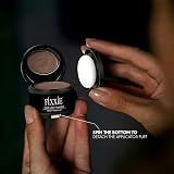 FIXXIE Hairline Powder Root Touch Up Medium Brown with Mirror Puff view 3