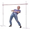 GoSports Get Low Limbo Premium Wooden Limbo Game, Sets up in Seconds - Fun for Kids & Adults