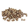 uxcell Knurled Insert Nuts - 200Pcs M2.5 x 0.45mm Female Thread Brass Threaded Insert Embedment Nuts for 3D Printer