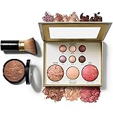 LAURA GELLER NEW YORK Baked Starter Kit- Baked Balance-n-Brighten, Deep + Best of the Best Tuscan Dreams Face Palette + Retractable Angled Kabuki Brush - Holiday 2025 Exclusive