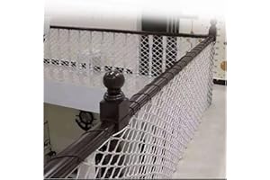 Dog Cat Net Stair Fence Anti-Fall Net Child Safety Net for Balcony,Garden,Playground Construction Safe Net Customizable AWSAD