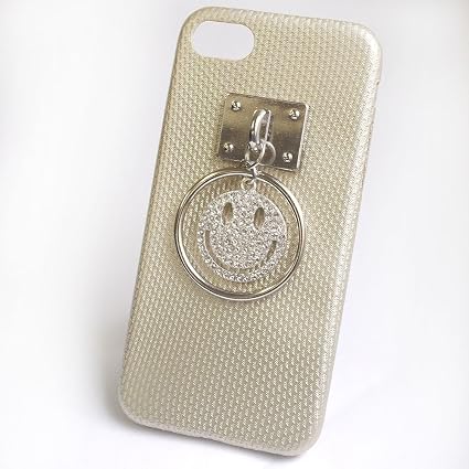 Amazon Iphoneケース ニコちゃん バンカーリング付き スマイル