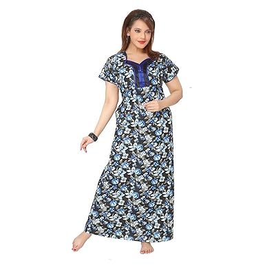 nighty gown cotton