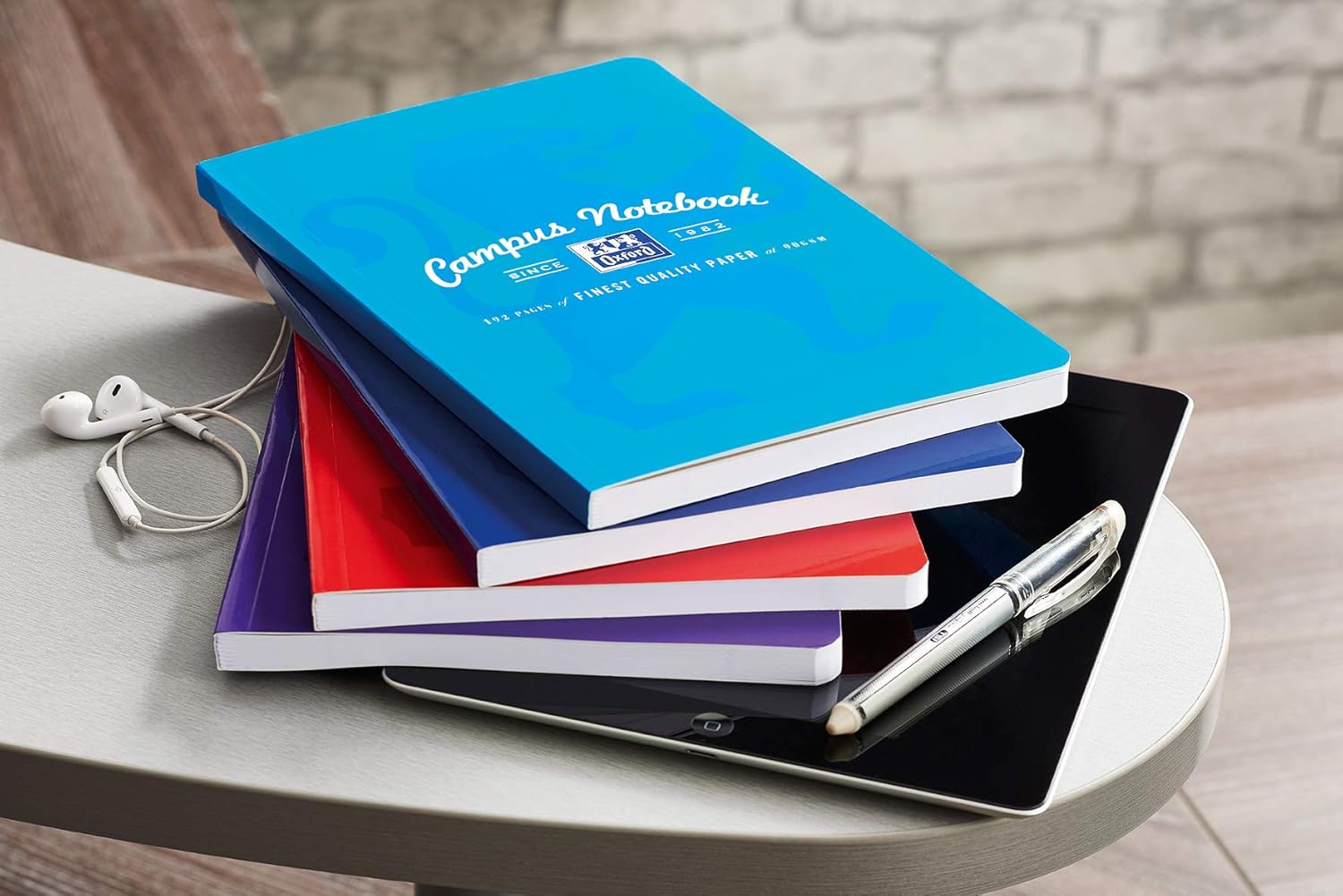 Campus Oxford B5 Casebound Notebook - Assorted Colour (Pack of 5) - Image 3