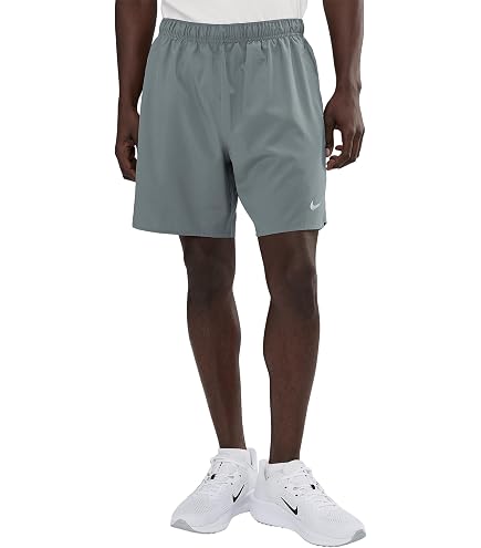 Nike Mens Division 3-in-1 Running Shorts Tight L Black/Gray at