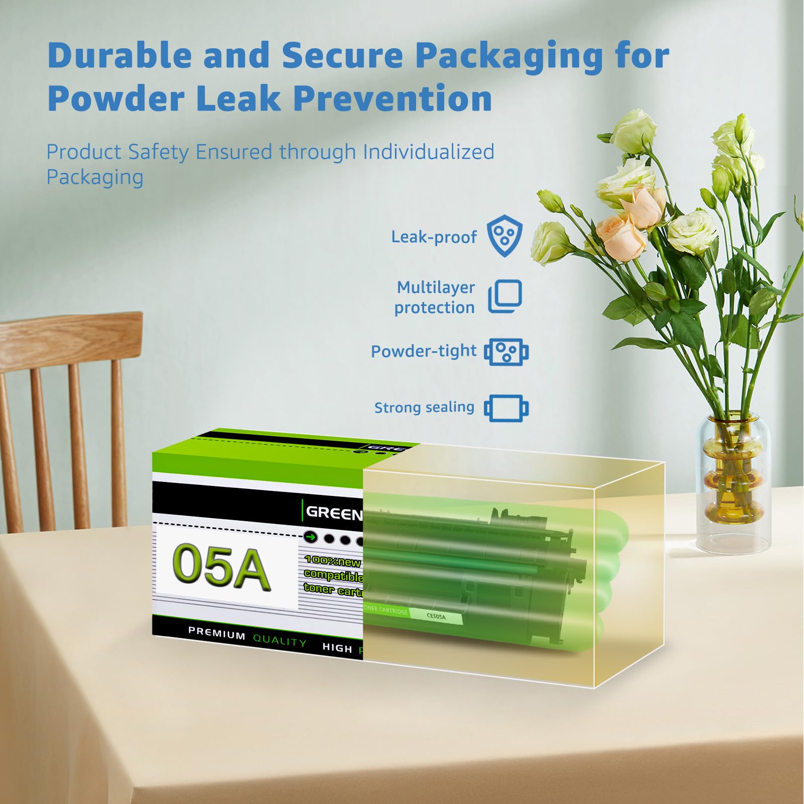 greencycle Compatible Toner Cartridge Replacement