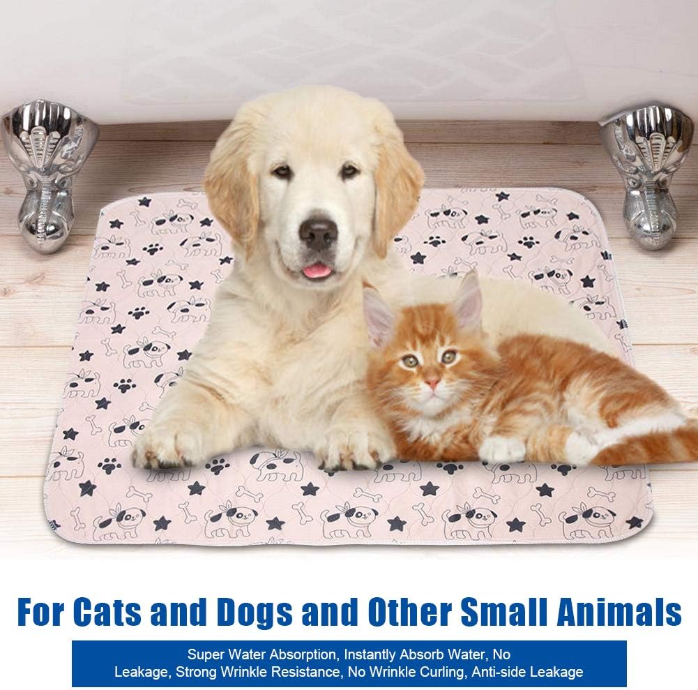 Reusable Dog and Cat Pee Pads - Washable Waterproof Absorbent Training Pads for Puppies Bed Carpet Mat, 3 Sizes Including 80x90cm - Image 4