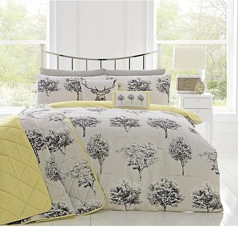 woodland theme bedding