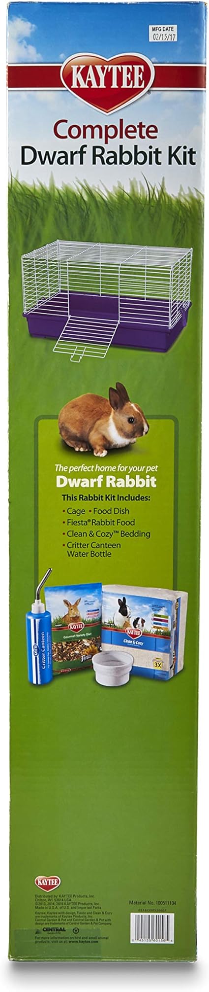 Amazon Com Kaytee Large Guinea Pig Cage Dwarf Rabbit Cage Small Animal Critterhome Habitats Pet Supplies