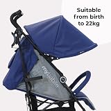My Babiie MB02 Plus Stroller - Birth to 4 Years, Lightweight Umbrella Fold view 2