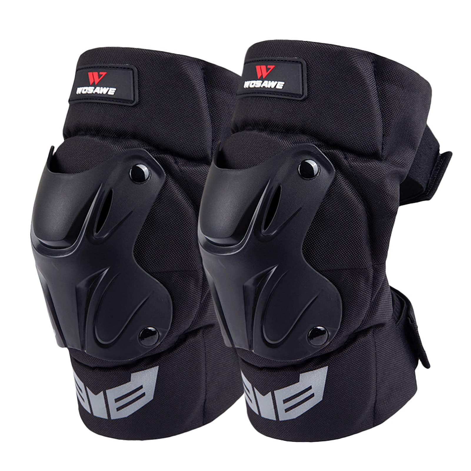 Lixada 1 Pair Cycling Knee Brace Bicycle MTB Bike Motorcycle Riding Knee Support Protective Pads Guards Outdoor Sports Cycling Knee Protector Gear