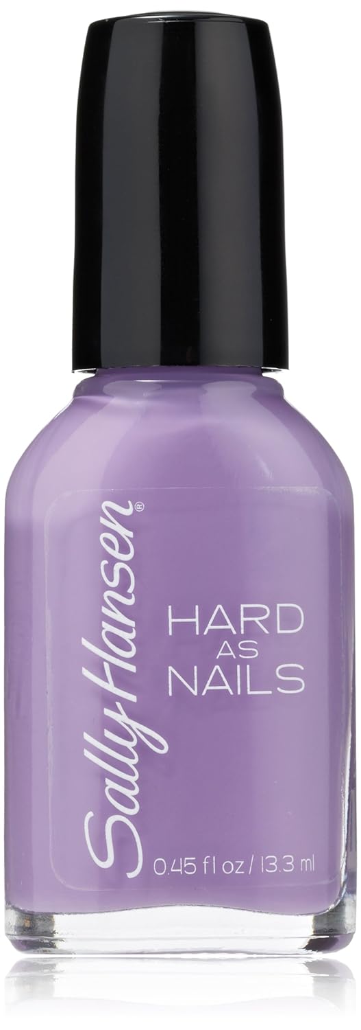 Sally Hansen Hard as Nails Color, Black Heart, 0.45 Fluid Ounce : Nail Polish : Beauty