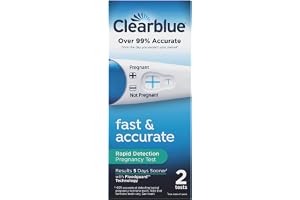 Clearblue Rapid Detection Pregnancy Test, Home Pregnancy Kit, 2 Count