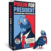 Lucky Egg Pigeon for President – The World’s Most Ridiculous Debates Fun Party Games | 250 Characters, 100 Hilarious Scenarios | Card Games for Adults, 2+ Players, Ages 17+, 30+ Minutes