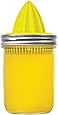 Jarware Juicer Lid for Wide Mouth Mason Jars, Yellow