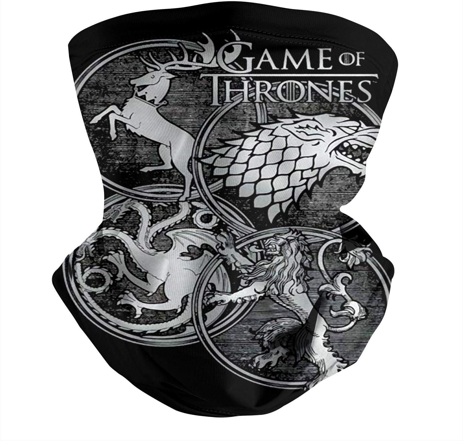 Handscarf Winter Game-of-Thrones-Totem- Seamless Dust Cover Mask Bandana Balaclava Face Scarf