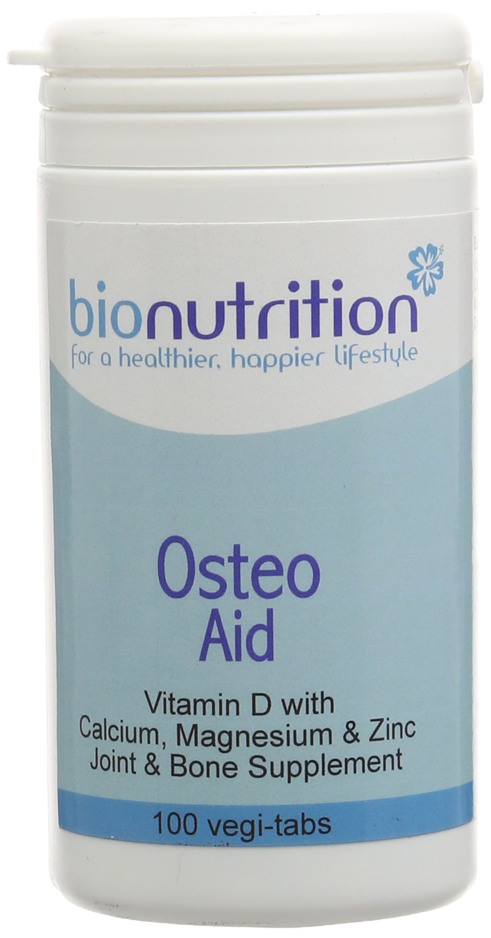 Bio Nutrition Osteo Aid - Joint & Bone Health Multi-Nutrient Supplement - 100 vegi-tabs