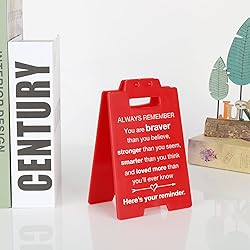 Motivational Decor Gifts You are Braver Than You