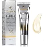 Retinol Eye Cream for Dark Circles, Wrinkles & Puffiness - Under Eye Cream with Anti-Aging Formula to Smooth Fine Lines, Eye Tightener & Reduce Eye Bags,Eye Firming Cream 1 Fl Oz