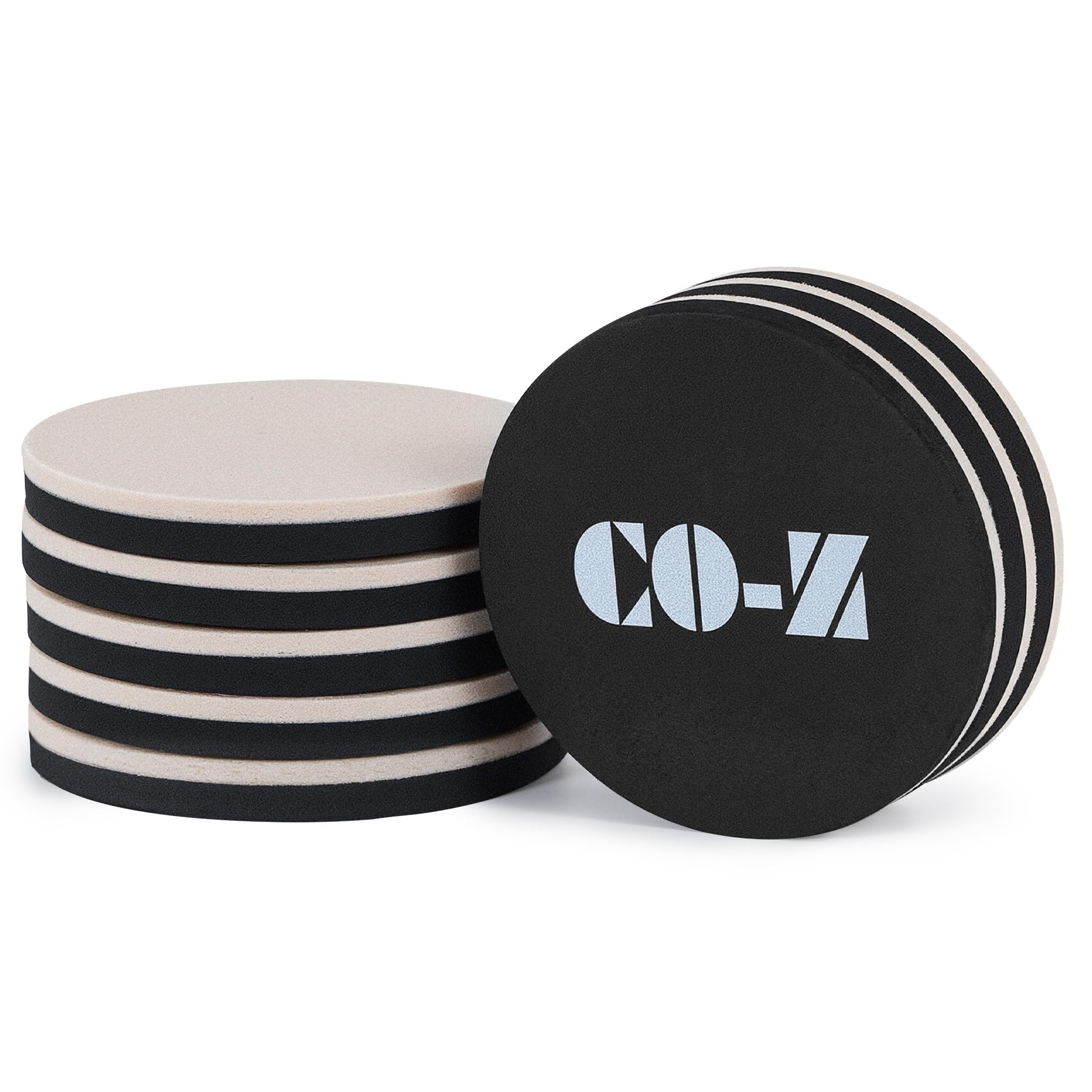 Photo 1 of CO-Z 8pcs Felt Furniture Sliders for Hardwood Floors, 3 1/2 in Reusable Furniture Pads, Heavy Furniture Movers Sliders for Hard Surfaces, Thick Moving Pads Floor Protectors for Vinyl Tile Floors