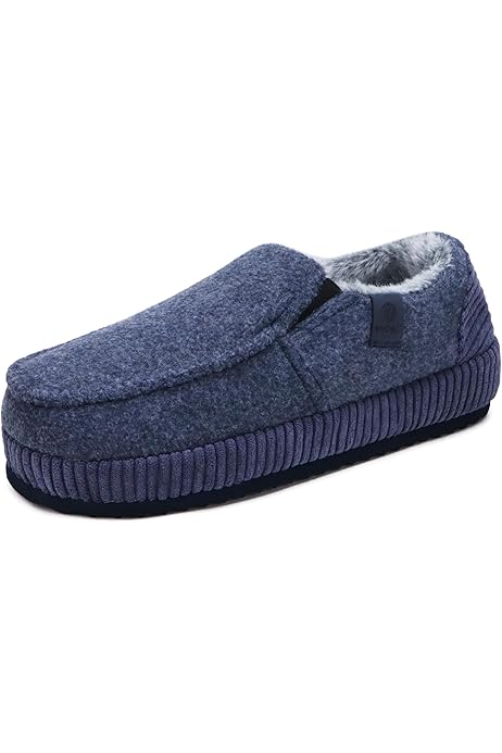 Indoor Slippers Rubber Sole Slippers Mens Indoor Slippers Men - Main Image