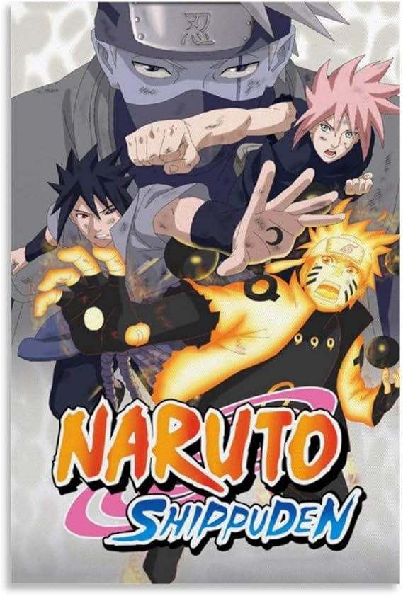 Amazon.com: OUJI Anime Poster - Naruto Poster - Kakashi Team Poster