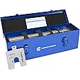 CGLTD Stainless Steel Slotted Shim Kit, Size B, 3" x 3" (Pack of 260)