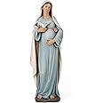 BC Catholic Pregnant Mary Mother Statue, 8.4" H Expectant Mary Figure, Hand Painted Religious Gifts for Pregnant Women,Devoted Home Decor, Classical Renaissance Sculpture by Buildclassic