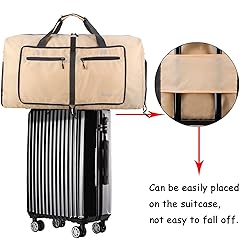 Woogwin Travel Duffel Bag Large Foldable Waterproof