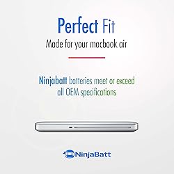 NinjaBatt Battery A1278 A1322 for Apple MacBook Pro
