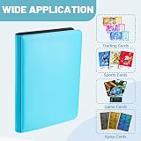 Lictin 504Pockets 9 Pocket Card Binder PU Leather Zipper Case 28-Page view 4