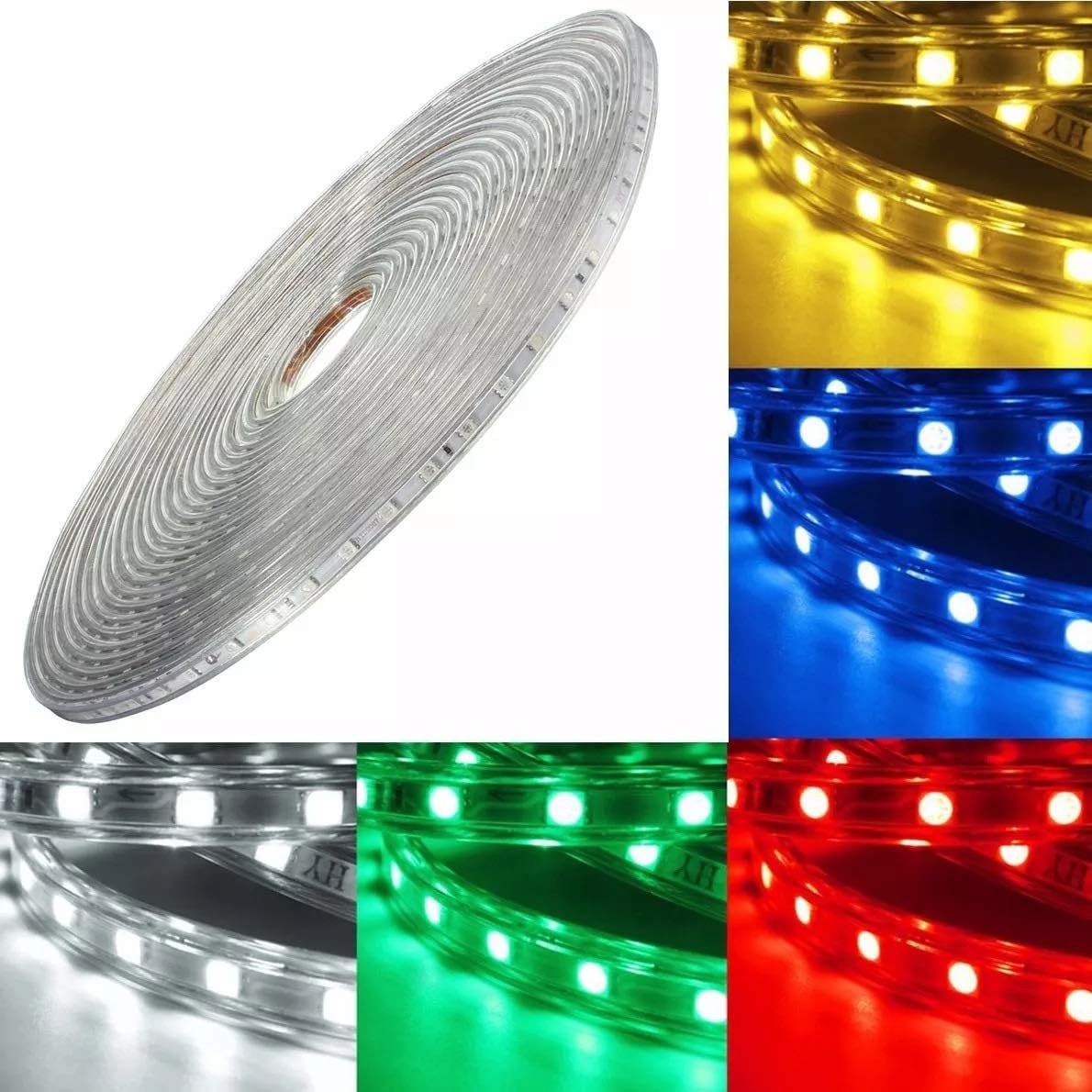LED Strip Lights 220V 14M 5050 LED SMD Xmas Outdoor Waterproof Flexible