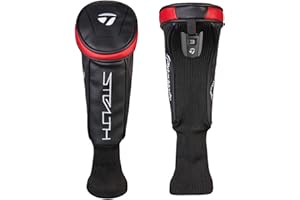 Taylormade New Golf Stealth Black/Red Hybrid/Rescue Headcover