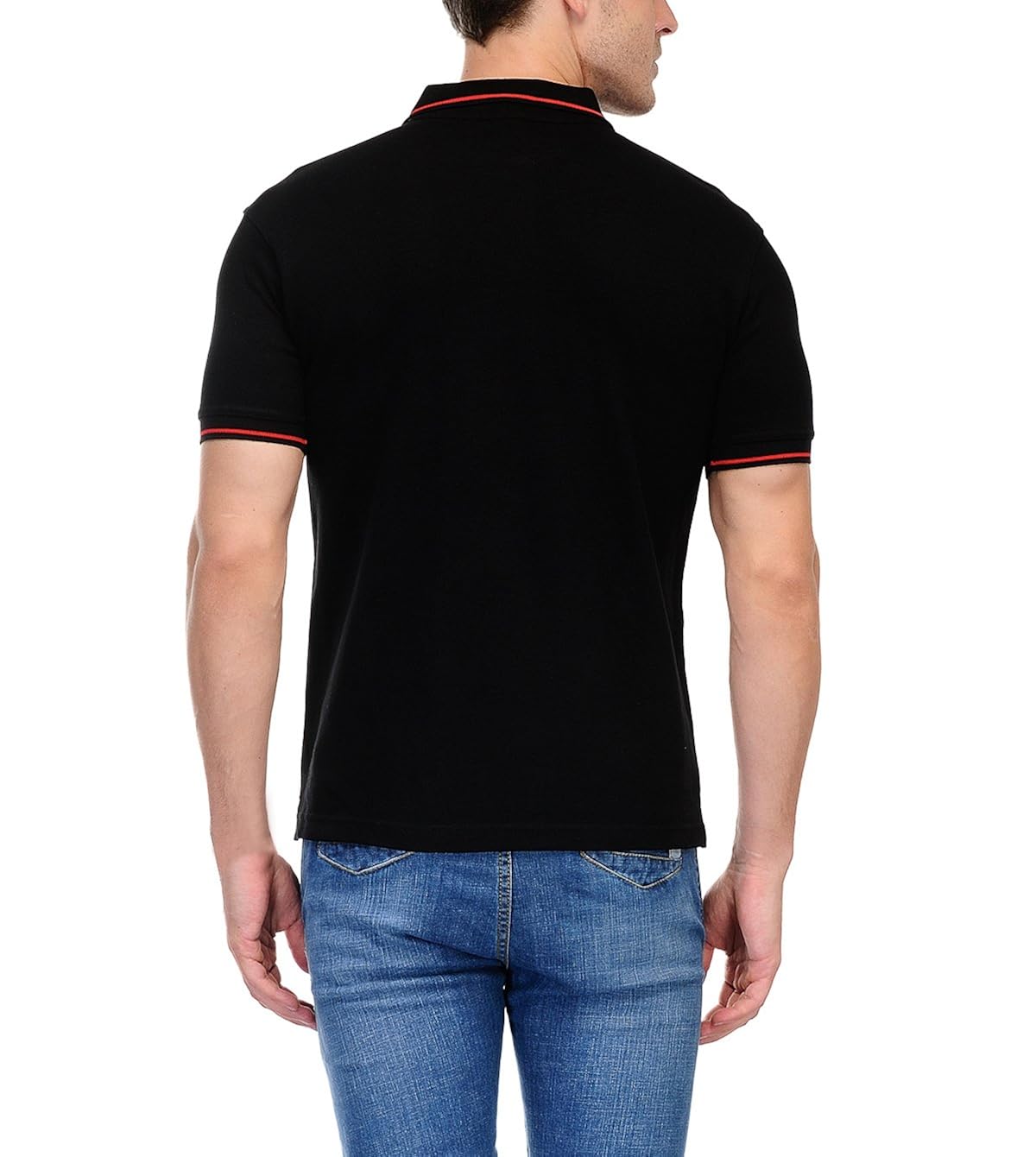 scott men's premium pure organic cotton polo t-shirt